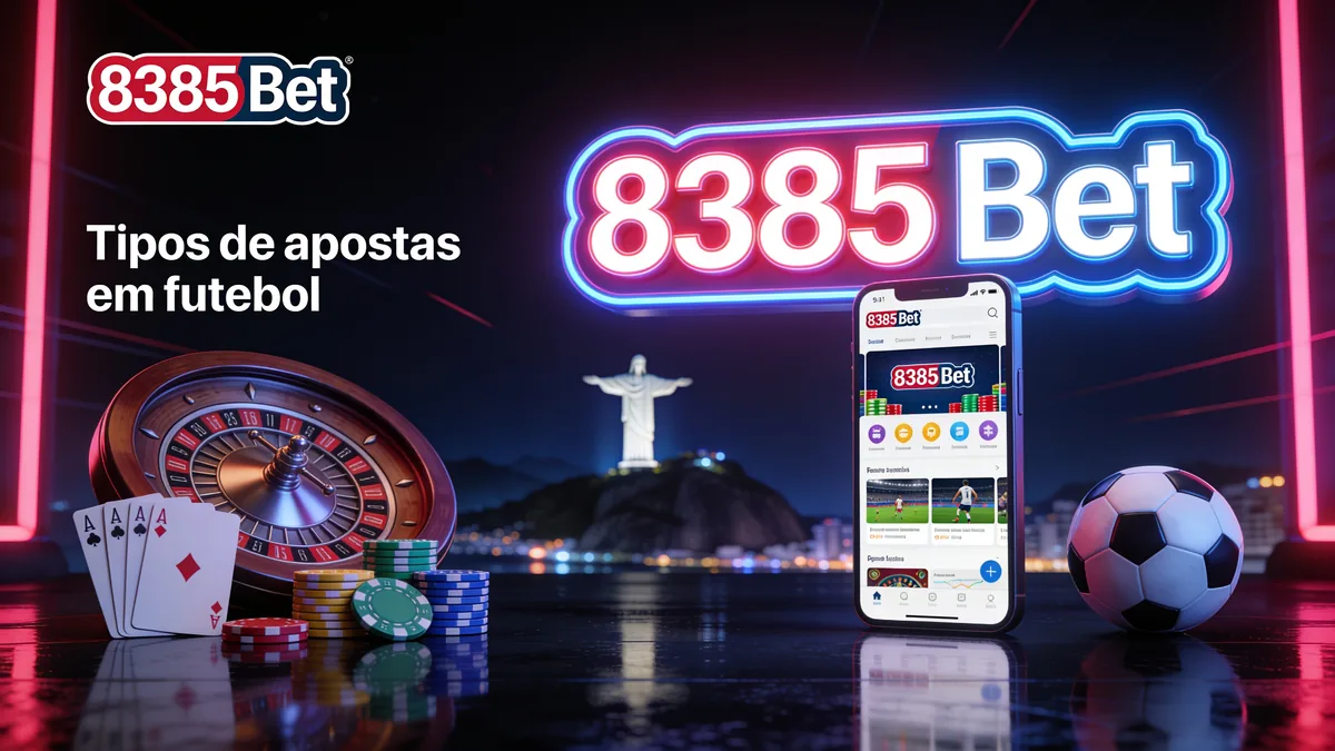 Tipos de apostas em futebol: guia de 8385 bet para jogadores no Brasil